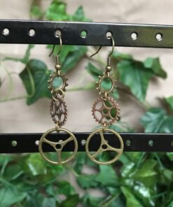 Steampunk Øreringe #4