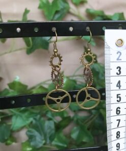 Alternative view of Steampunk Øreringe #4