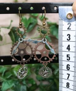 Alternative view of Steampunk Øreringe #7