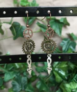 Steampunk Øreringe #8